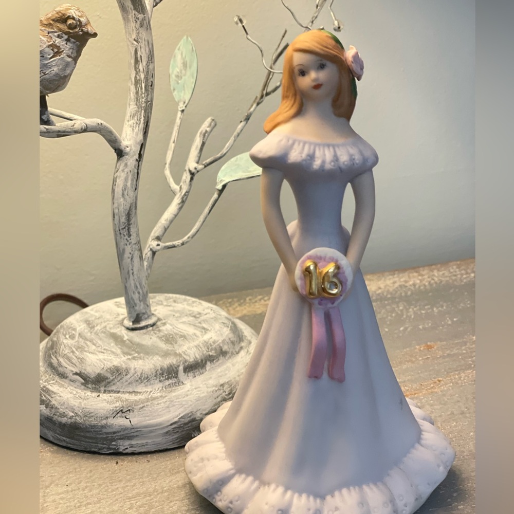 Vintage Enesco Sweet 16 Figurine—1982